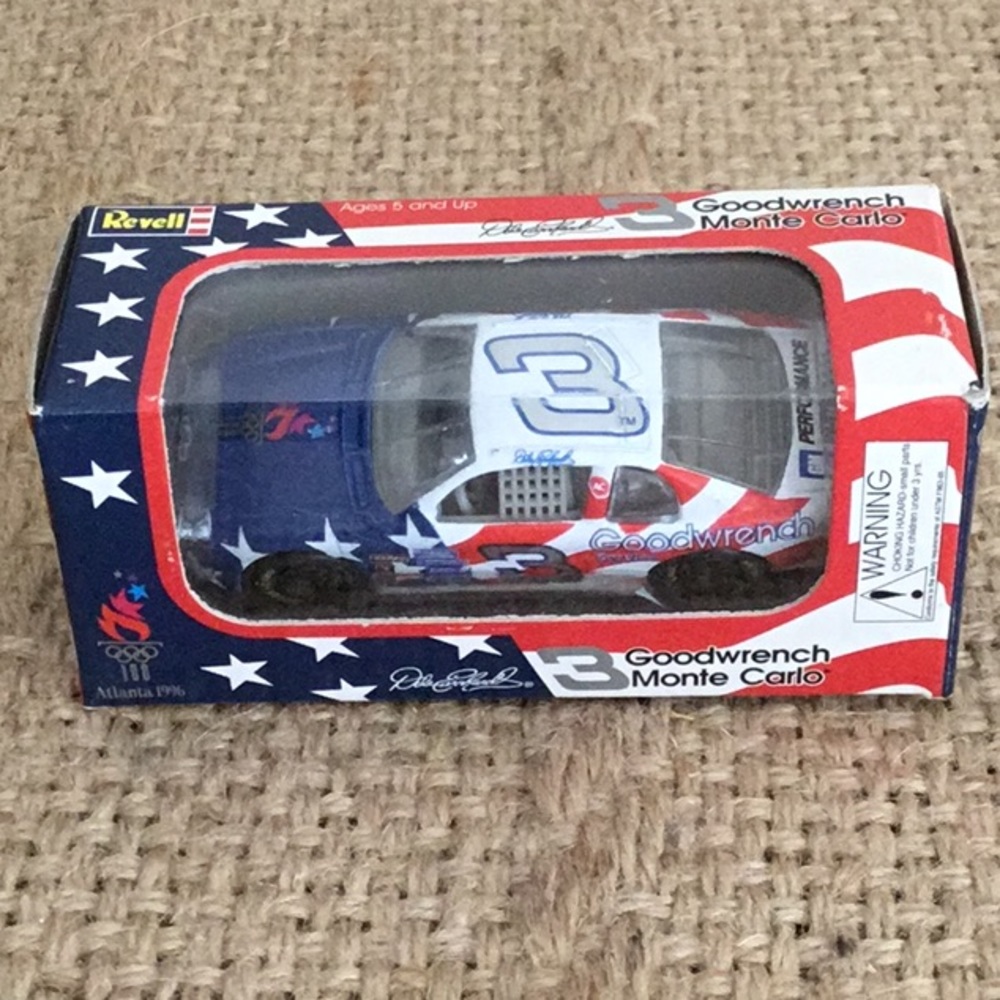 1996 Dale Earnhardt 1:64 Olympics Diecast Car
